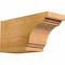 Ekena Millwork Pescadero Rough Sawn Rafter Tail, Western Red Cedar, 6"W x 8"H x 16"L RFT06X08X16PEC00RWR - alternate 1